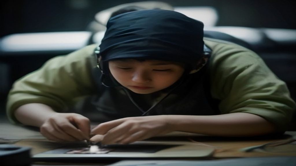 Teknisi ahli melakukan service solder elektronik profesional di Tenggarong, menjamin koneksi kuat dan tahan lama